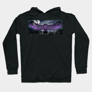 Night Owl Purple Hoodie